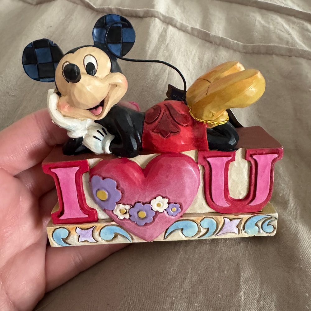 Jim Shore Valentines Mickey #4043669